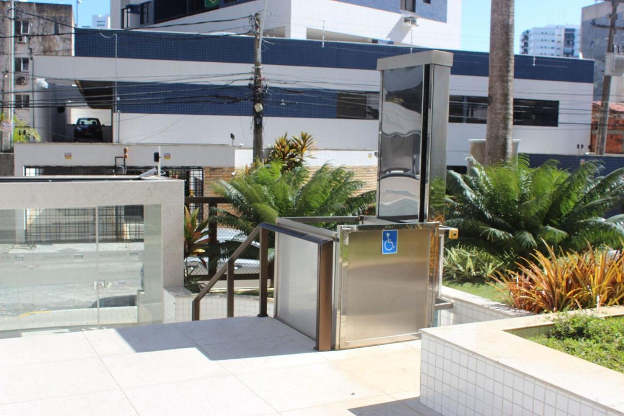 Excelente Flat Em Setubal Boa Viagem Ate 3 Pessoas Cercado Por Restaurantes E Supermercados Pm805 Recife Eksteriør bilde